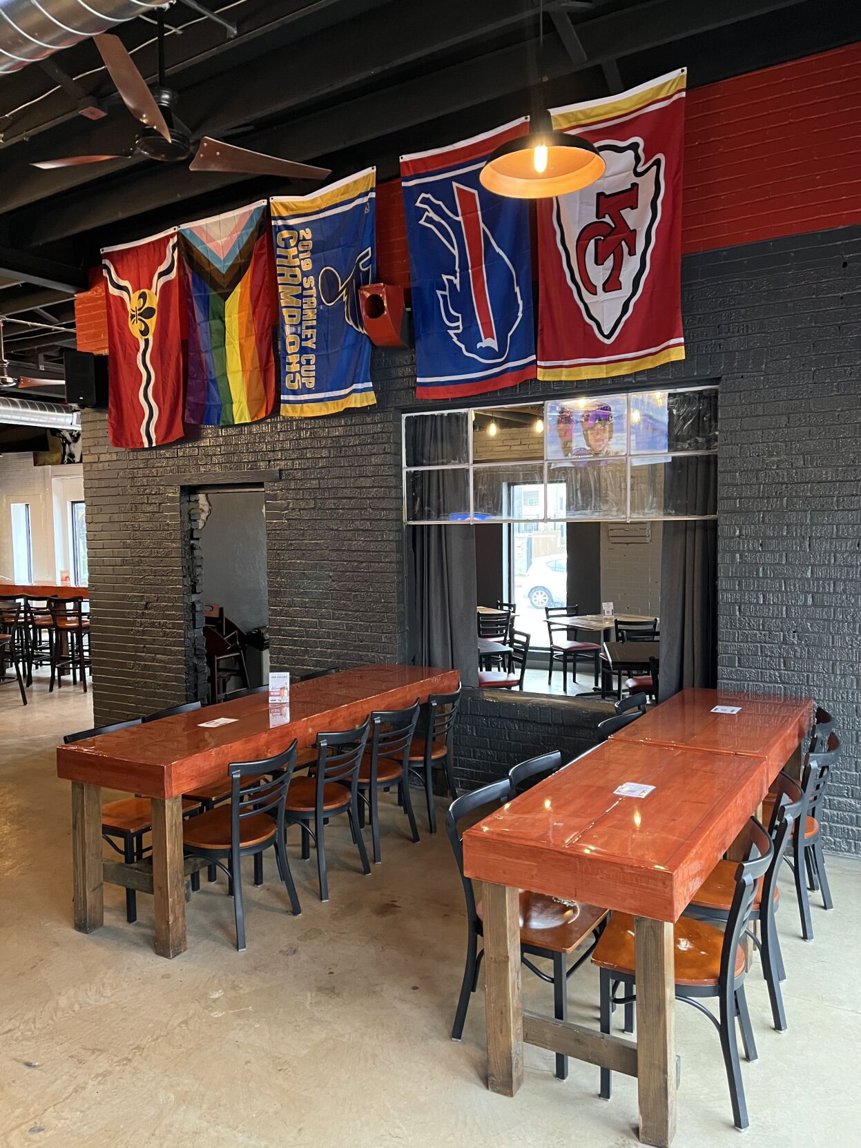 Bootleggin' Tavern high tables